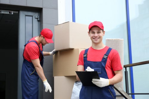Local moving truck service handling residential relocation in Haringey