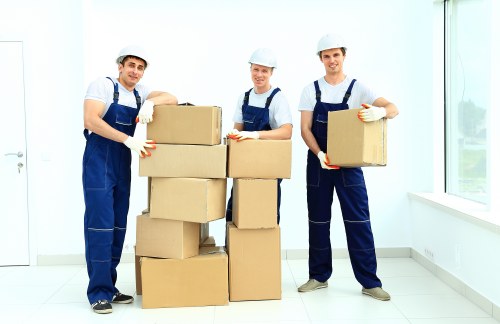 House removalists helping with a residential move in Haringey