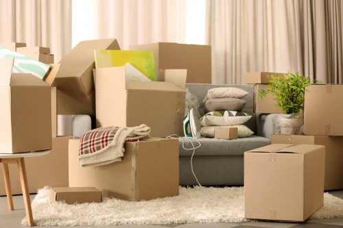 Careful moving of sofas, tables and household furniture in North London